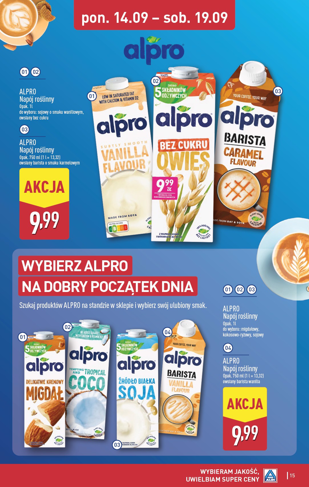 aldi - Nowa gazetka ALDI ważna od 14.09.2026 do 19.09.2026 - page: 15