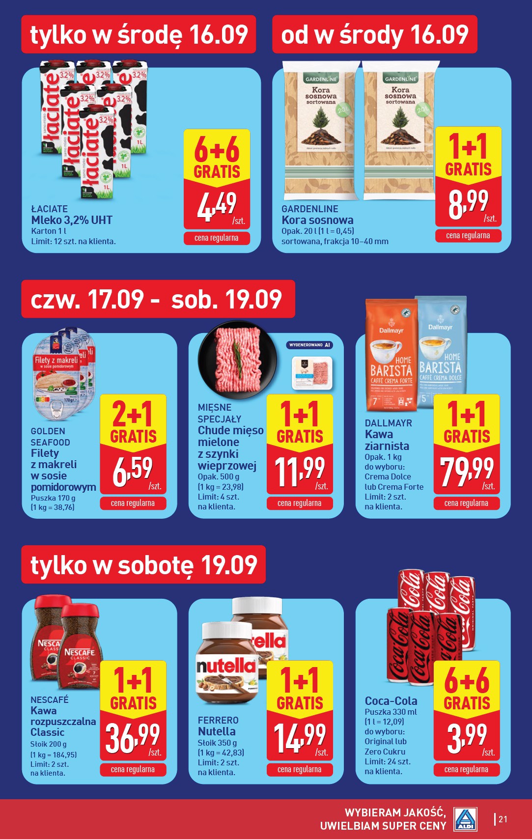 aldi - Nowa gazetka ALDI ważna od 14.09.2026 do 19.09.2026 - page: 21