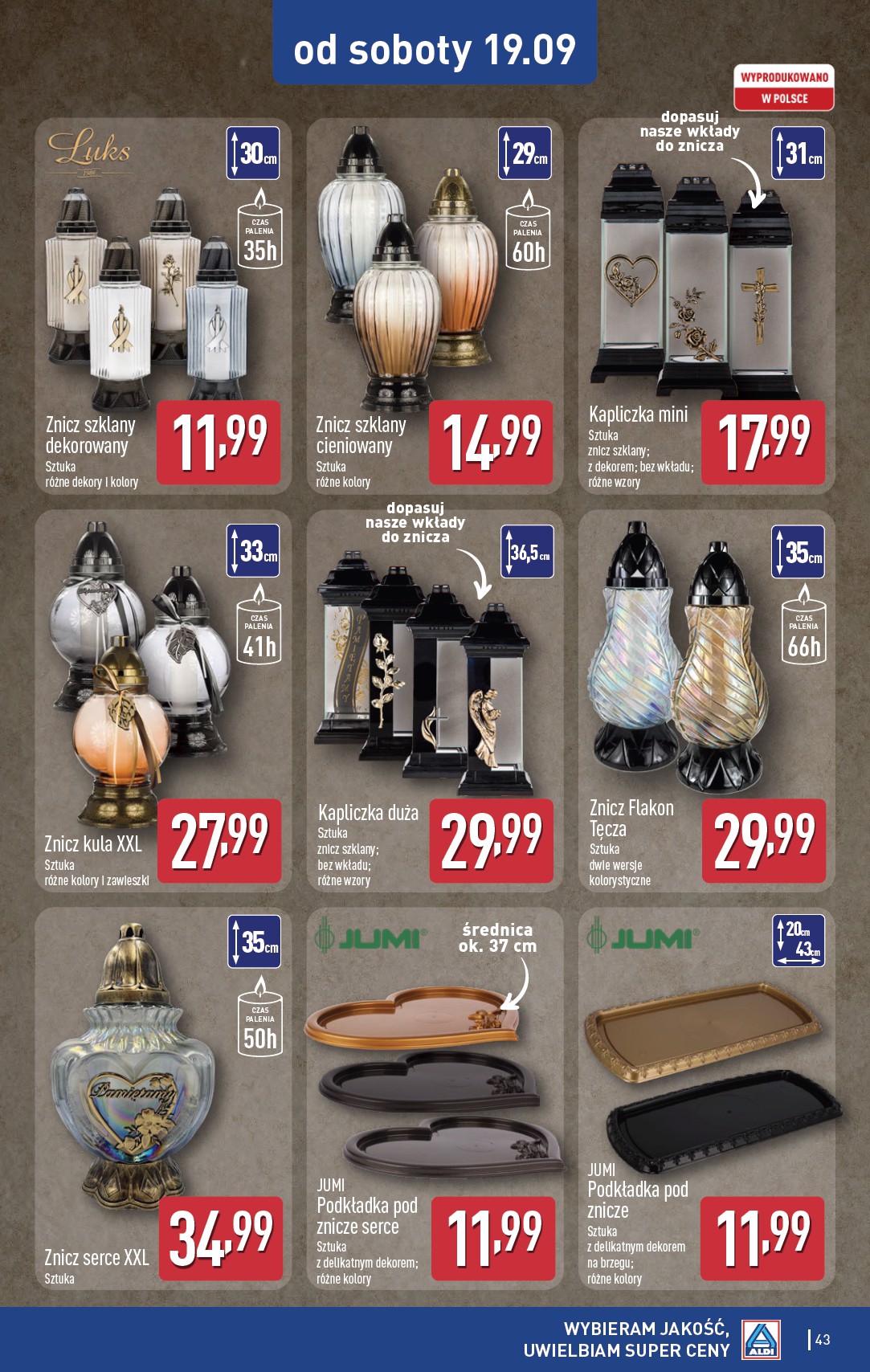 aldi - Nowa gazetka ALDI ważna od 14.09.2026 do 19.09.2026 - page: 43