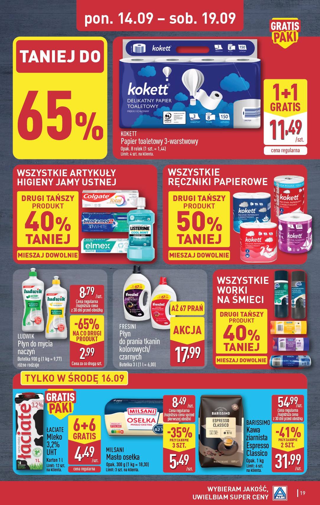 aldi - Nowa gazetka ALDI ważna od 14.09.2026 do 19.09.2026 - page: 19