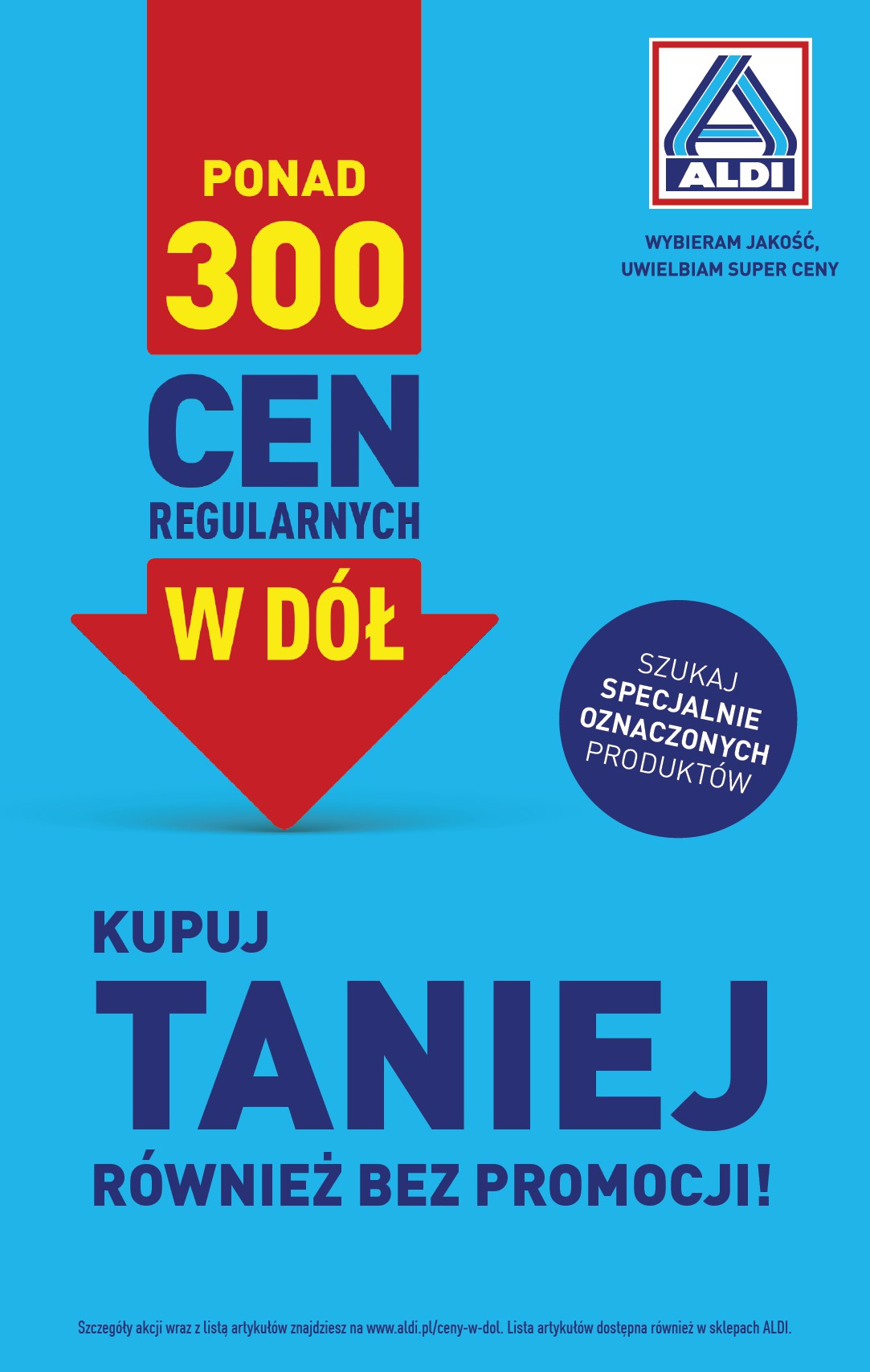 aldi - Aktualna gazetka ALDI - Ceny regularne w dół! ważna od 13.09.2026 do 30.09.2026