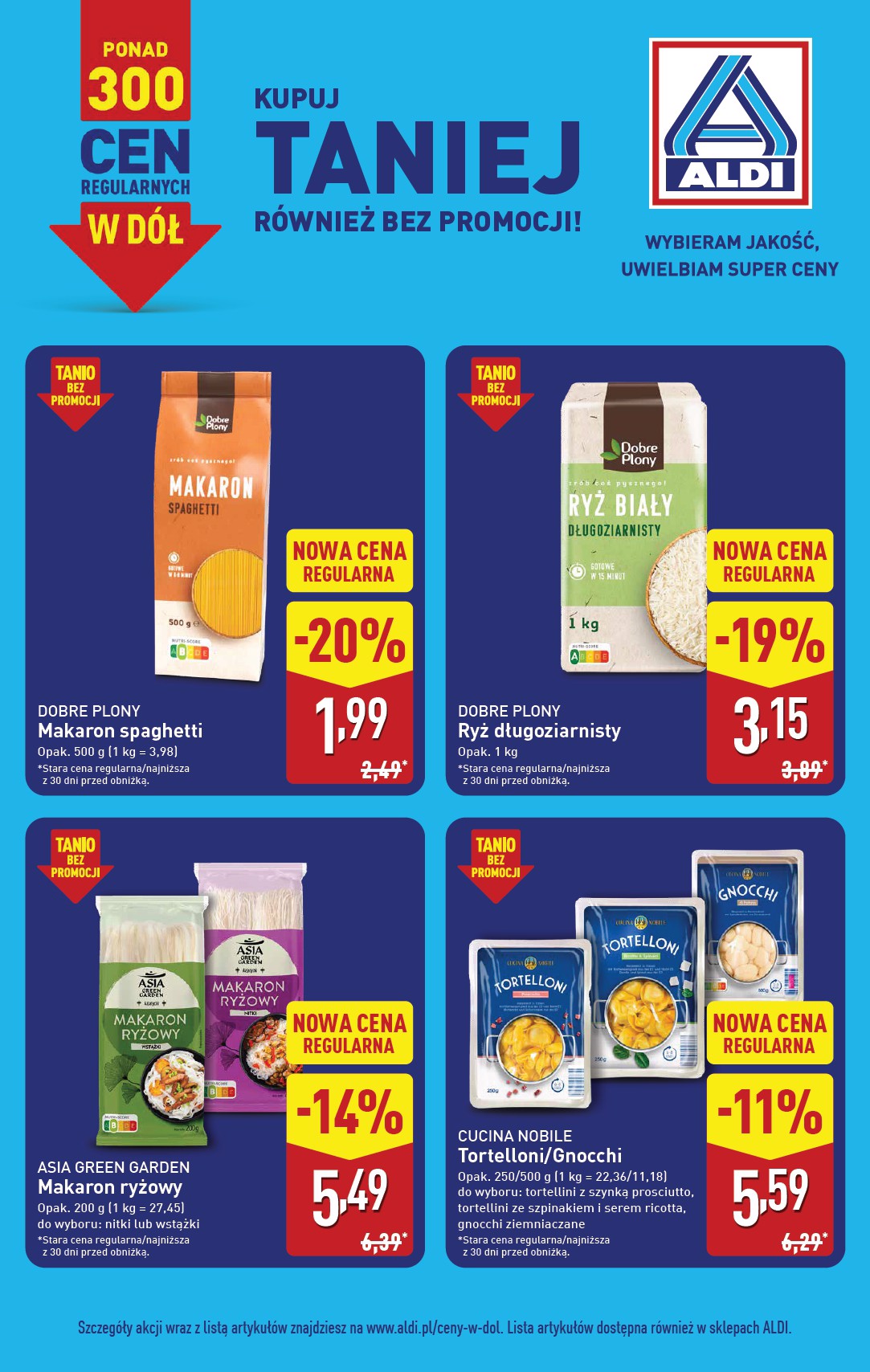 aldi - Aktualna gazetka ALDI - Ceny regularne w dół! ważna od 13.09.2026 do 30.09.2026 - page: 4