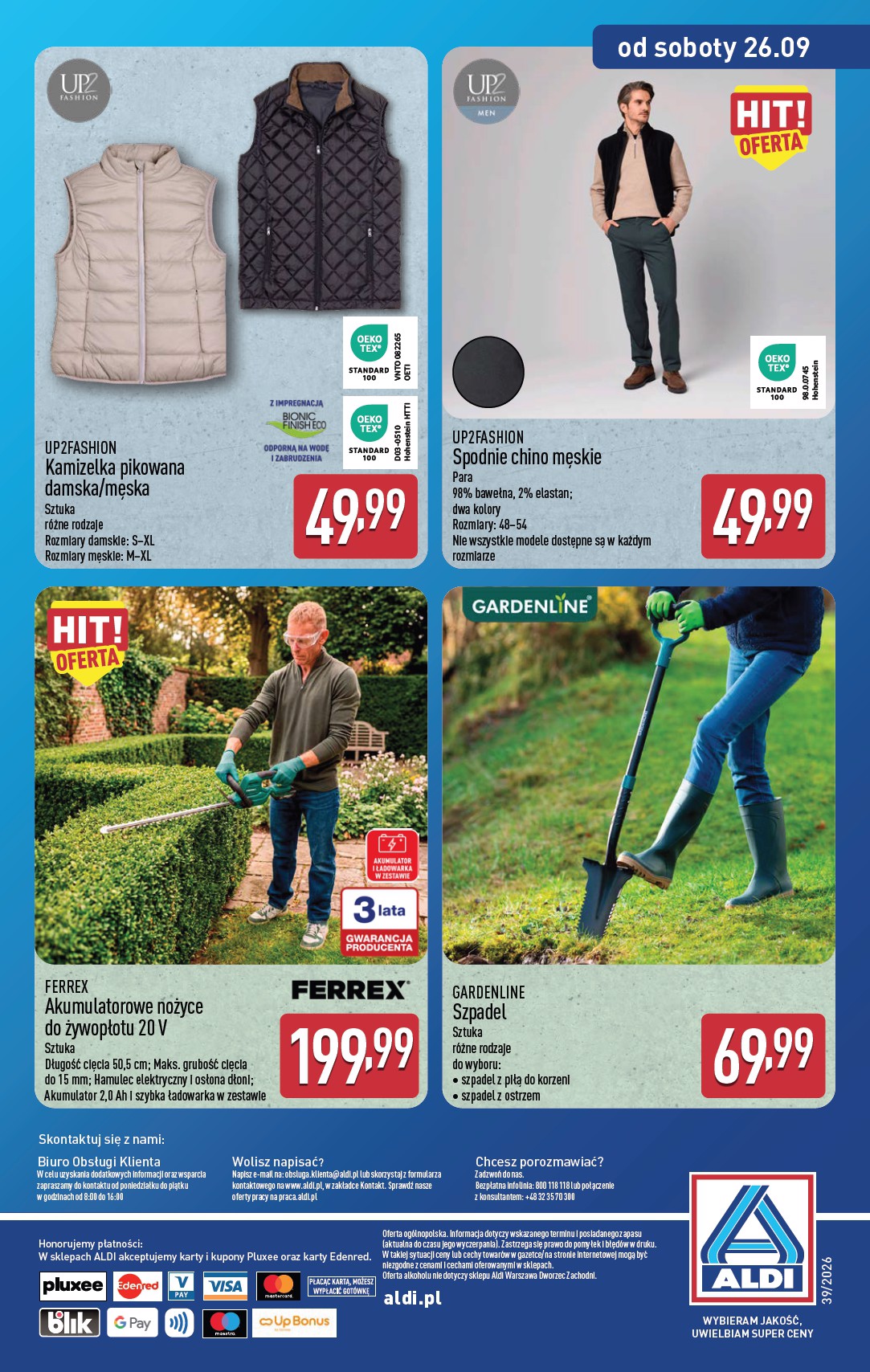 aldi - Nowa gazetka ALDI - Przygotuj się na kolejny tydzień! ważna od 21.09.2026 do 26.09.2026 - page: 15
