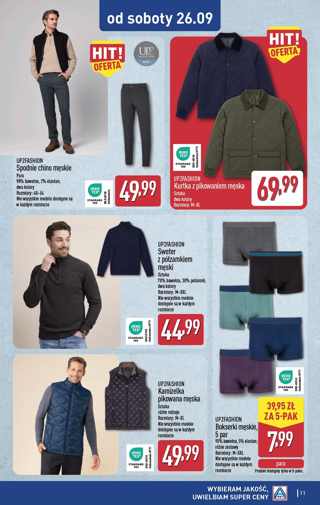 aldi - Nowa gazetka ALDI - Przygotuj się na kolejny tydzień! ważna od 21.09.2026 do 26.09.2026 - page: 11