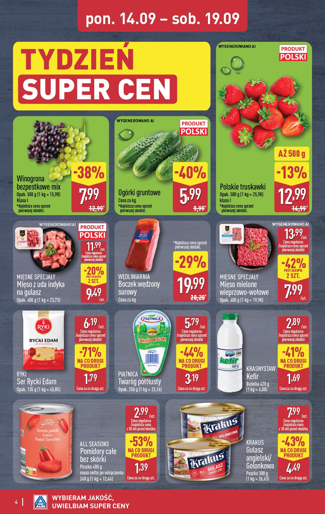 aldi - Aktualna gazetka ALDI - Oferta weekendowa ważna od 17.09.2026 do 19.09.2026 - page: 4