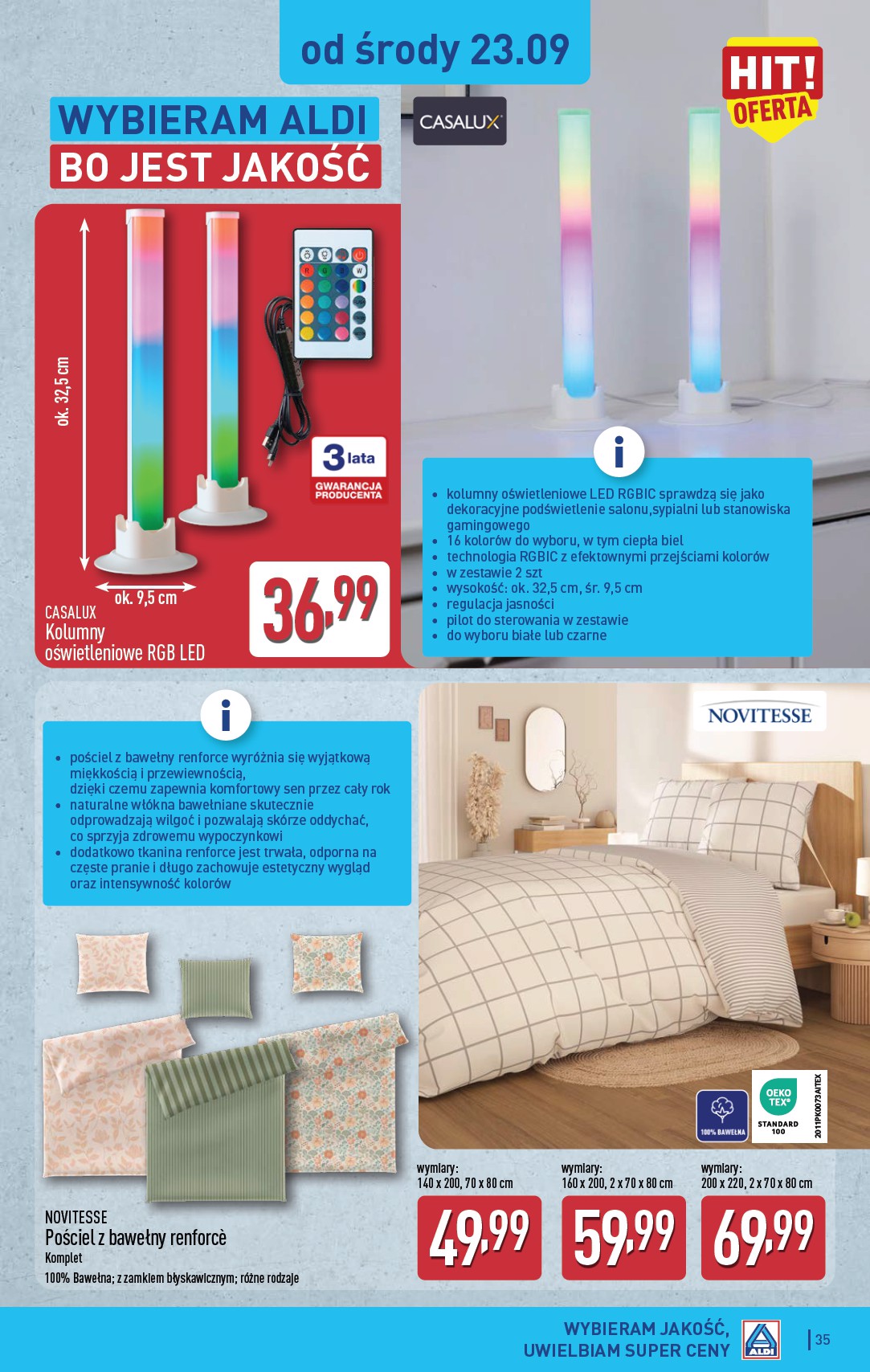aldi - Nowa gazetka ALDI ważna od 21.09.2026 do 26.09.2026 - page: 35