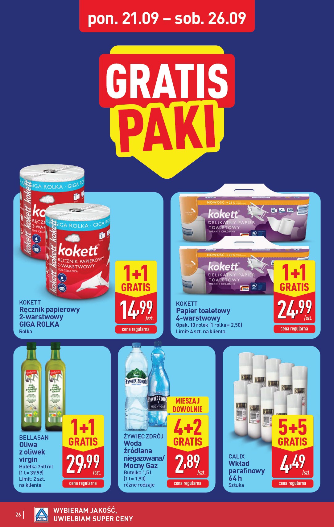 aldi - Nowa gazetka ALDI ważna od 21.09.2026 do 26.09.2026 - page: 26