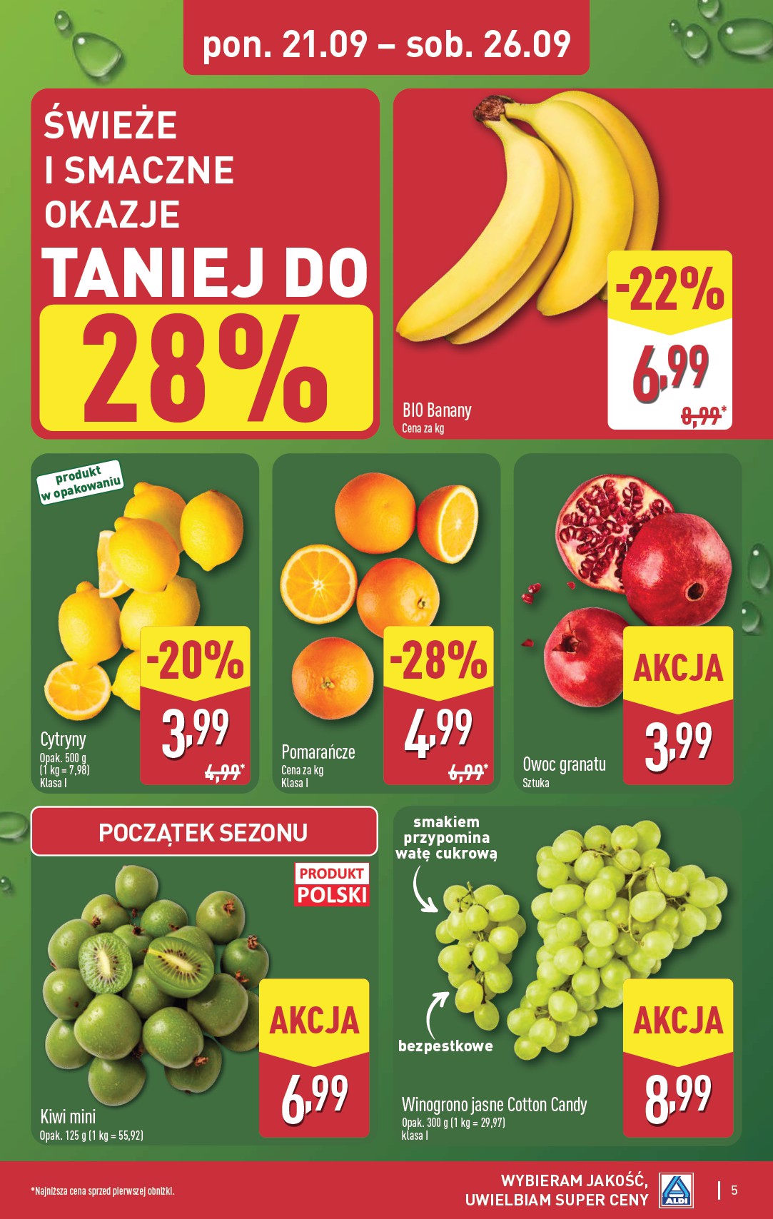 aldi - Nowa gazetka ALDI ważna od 21.09.2026 do 26.09.2026 - page: 5