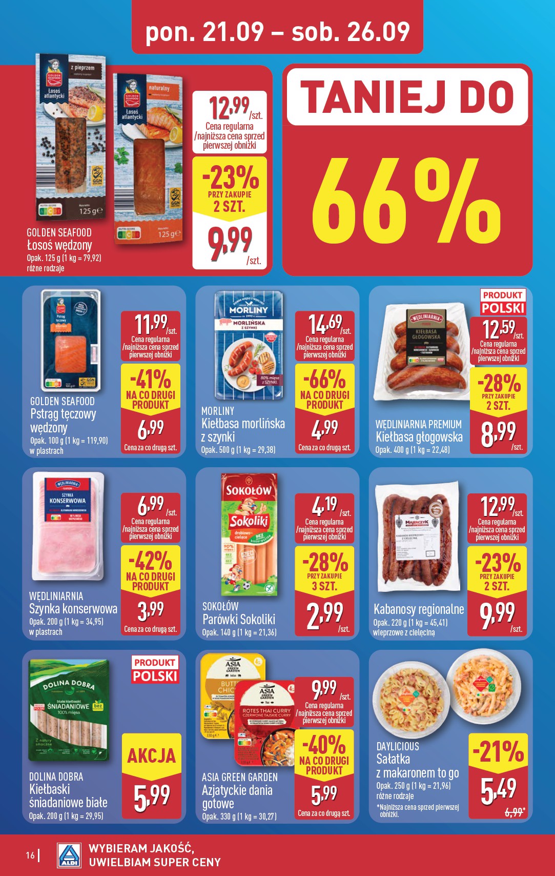 aldi - Nowa gazetka ALDI ważna od 21.09.2026 do 26.09.2026 - page: 16