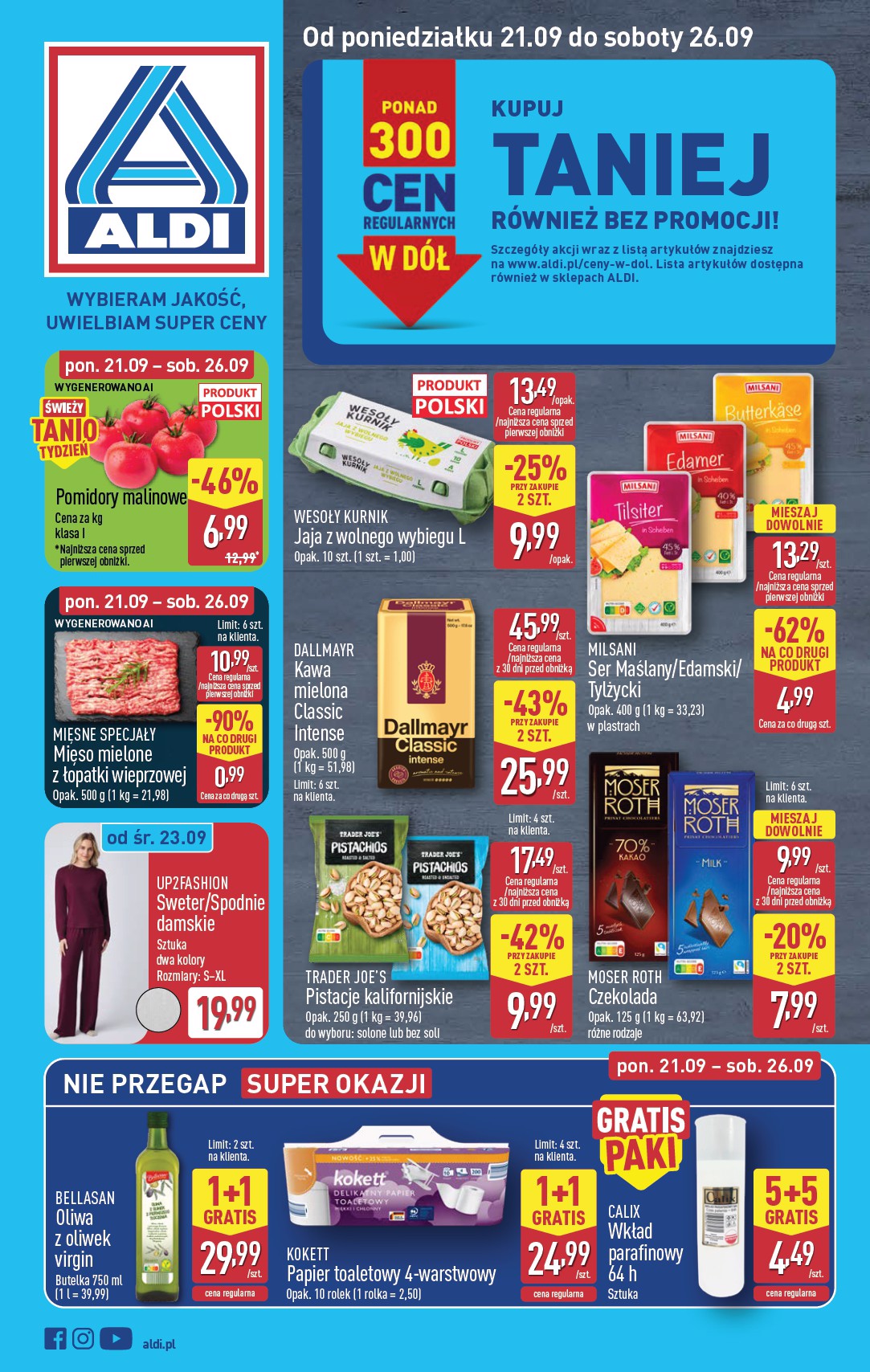 aldi - Nowa gazetka ALDI ważna od 21.09.2026 do 26.09.2026