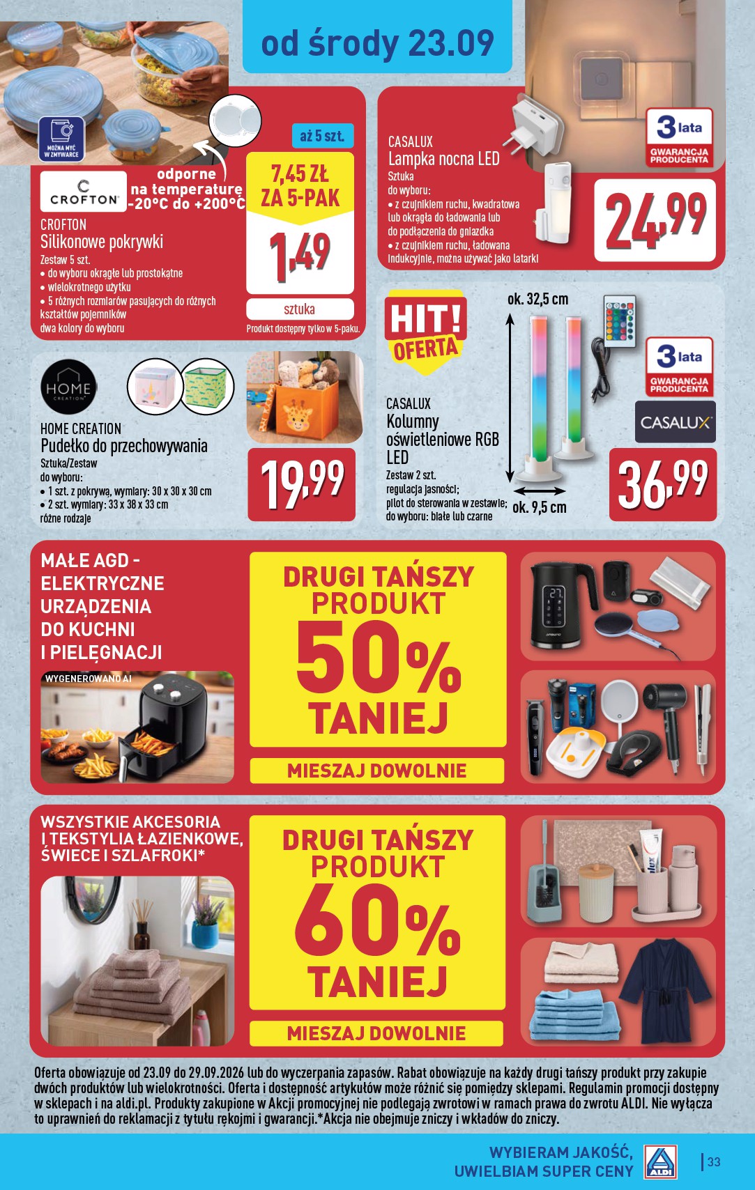 aldi - Nowa gazetka ALDI ważna od 21.09.2026 do 26.09.2026 - page: 33