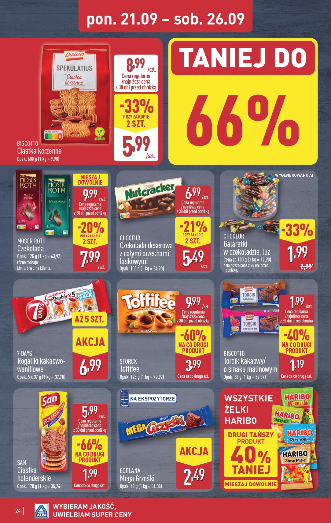 aldi - Nowa gazetka ALDI ważna od 21.09.2026 do 26.09.2026 - page: 24