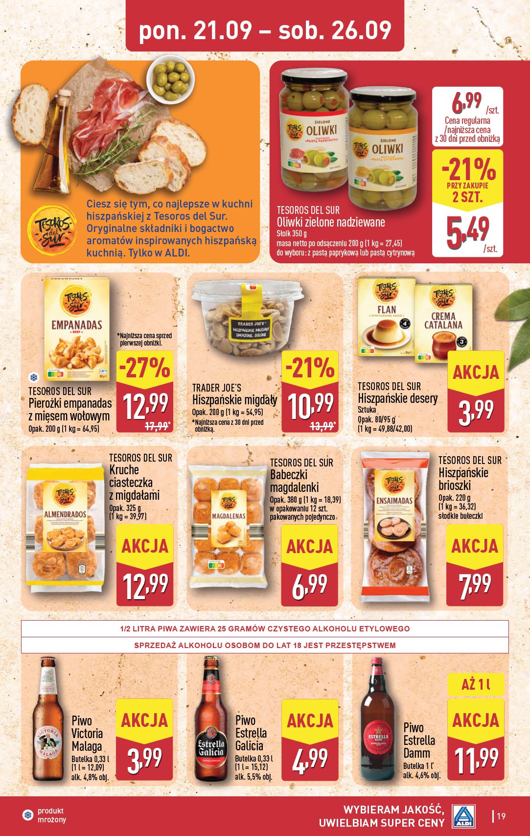 aldi - Nowa gazetka ALDI ważna od 21.09.2026 do 26.09.2026 - page: 19