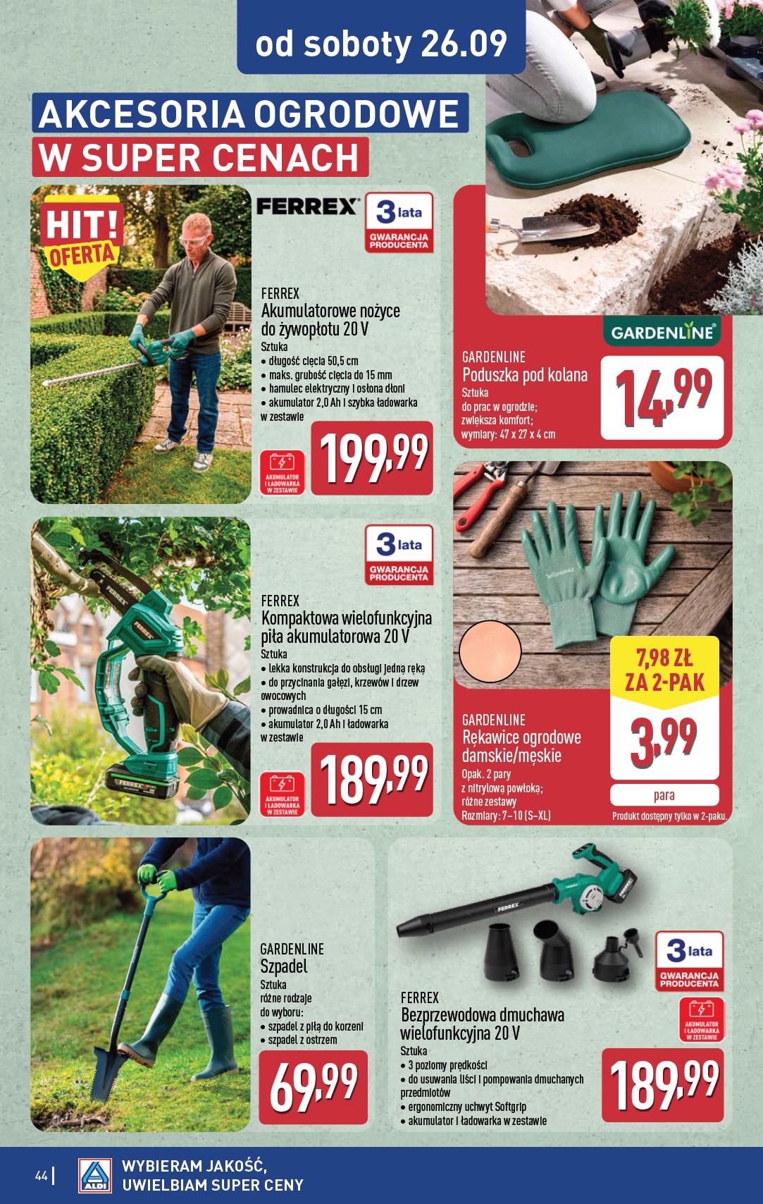 aldi - Nowa gazetka ALDI ważna od 21.09.2026 do 26.09.2026 - page: 44