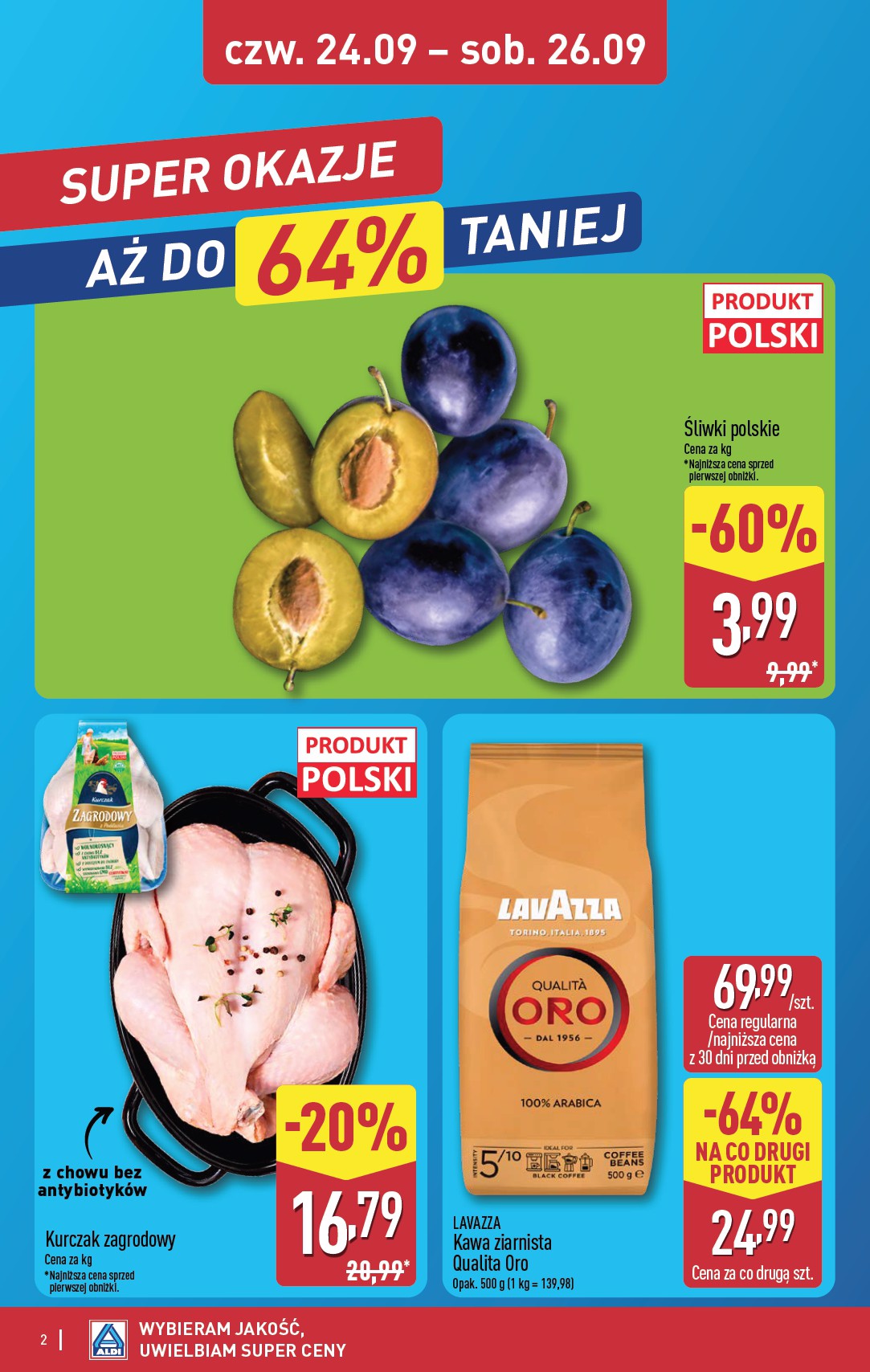 aldi - Nowa gazetka ALDI - Oferta Weekendowa ważna od 24.09.2026 do 26.09.2026 - page: 2