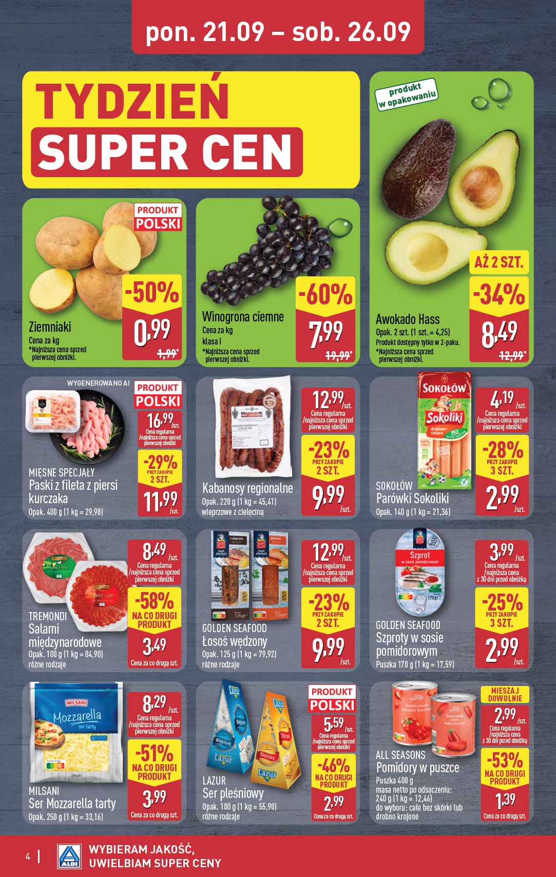 aldi - Nowa gazetka ALDI - Oferta Weekendowa ważna od 24.09.2026 do 26.09.2026 - page: 4