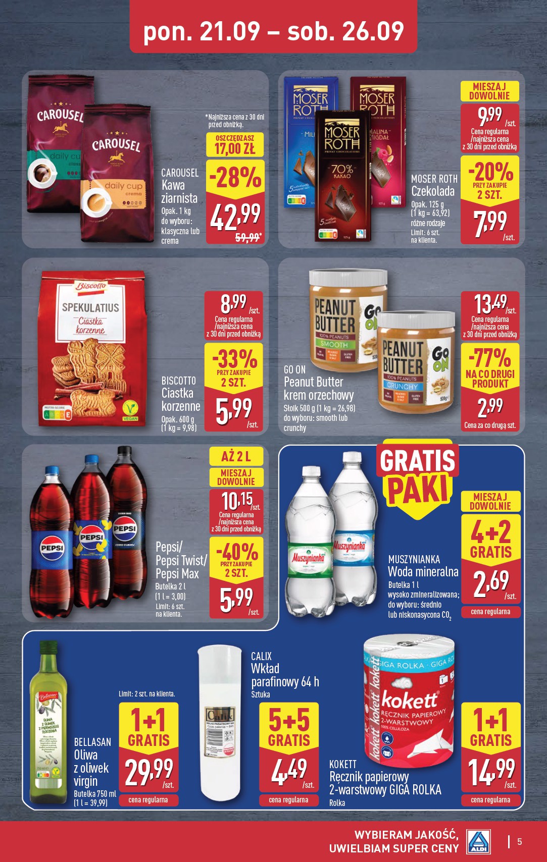 aldi - Nowa gazetka ALDI - Oferta Weekendowa ważna od 24.09.2026 do 26.09.2026 - page: 5
