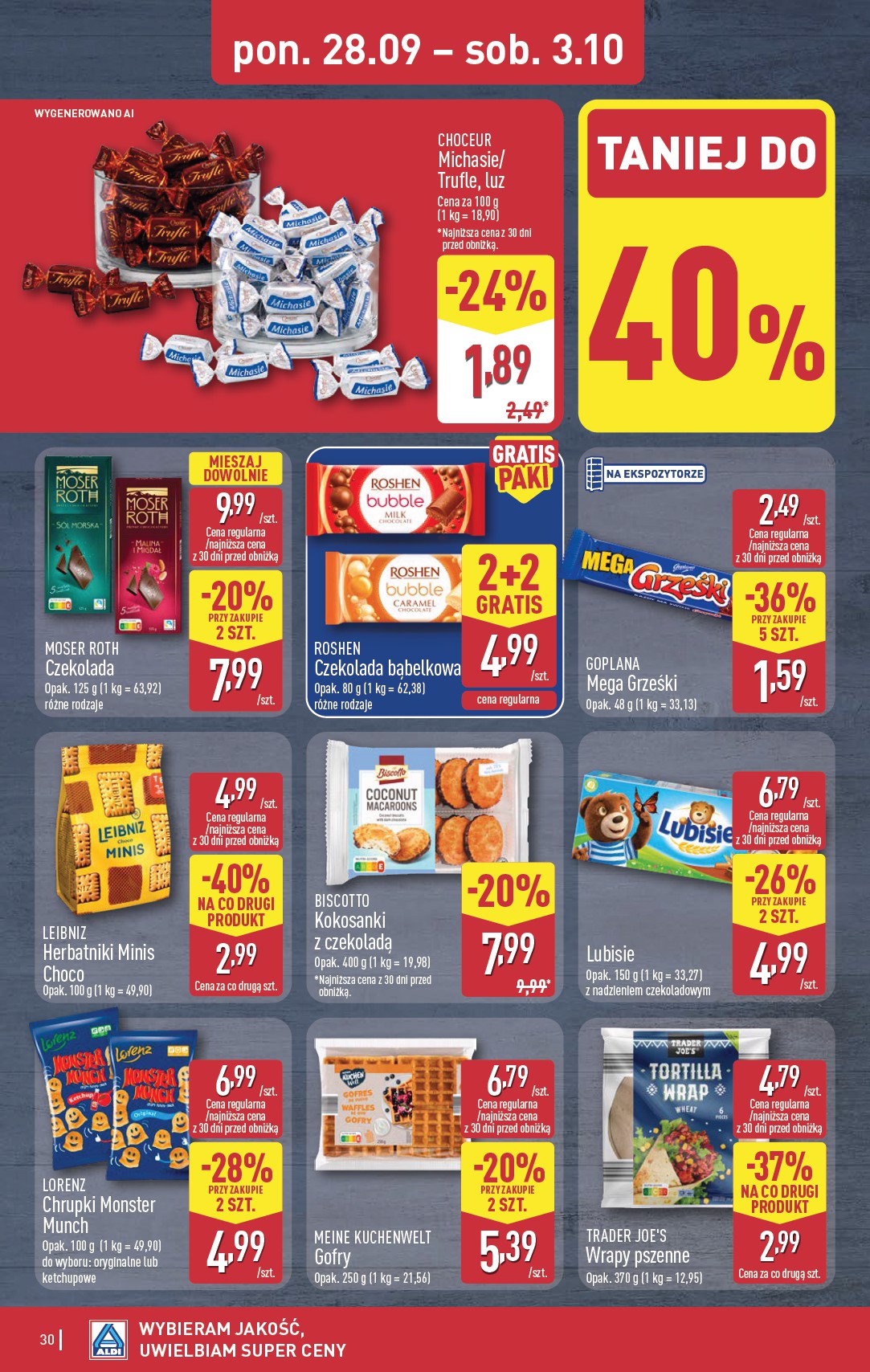 aldi - Nowa gazetka ALDI ważna od 28.09.2026 do 03.10.2026 - page: 30