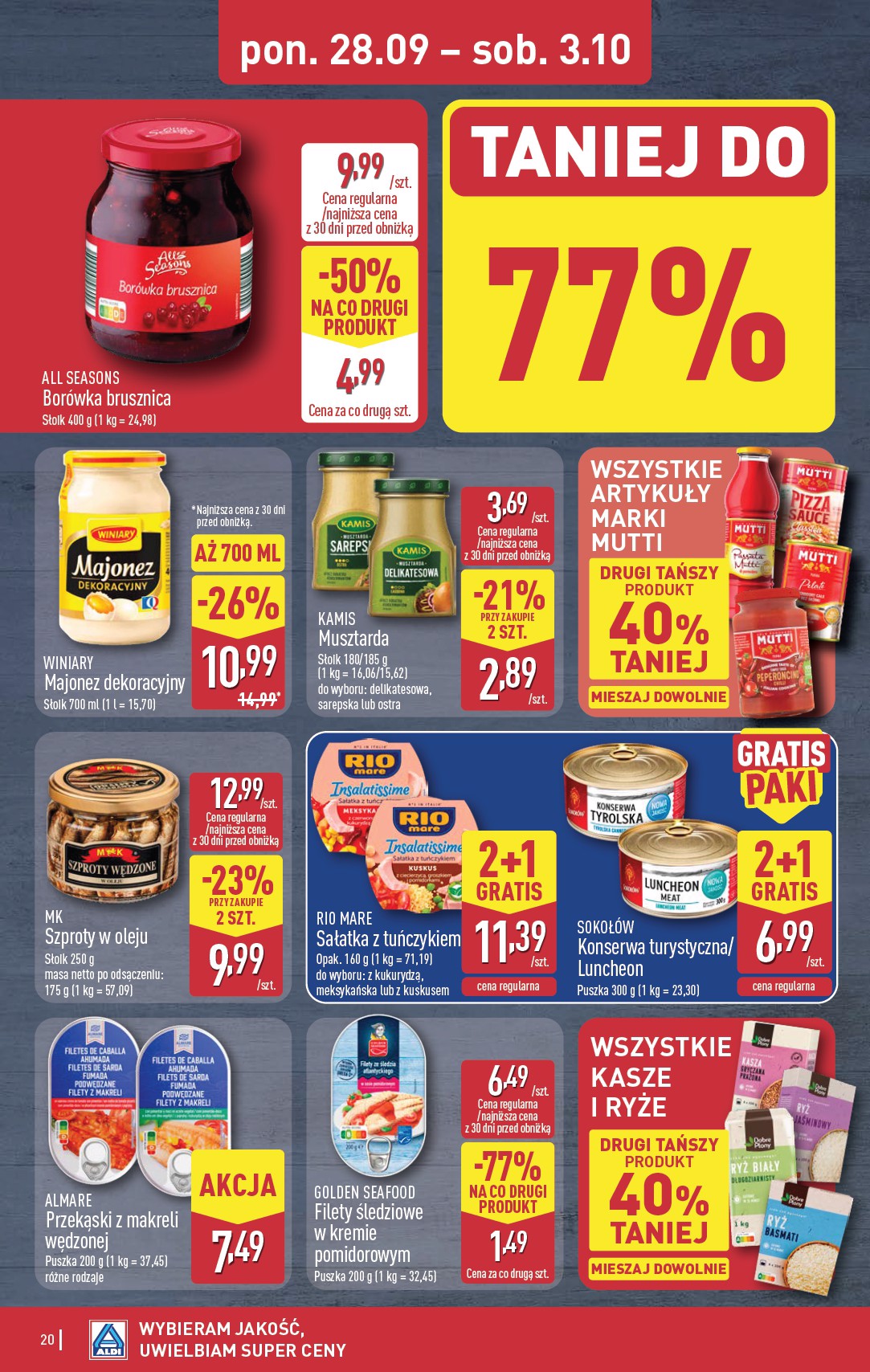 aldi - Nowa gazetka ALDI ważna od 28.09.2026 do 03.10.2026 - page: 20