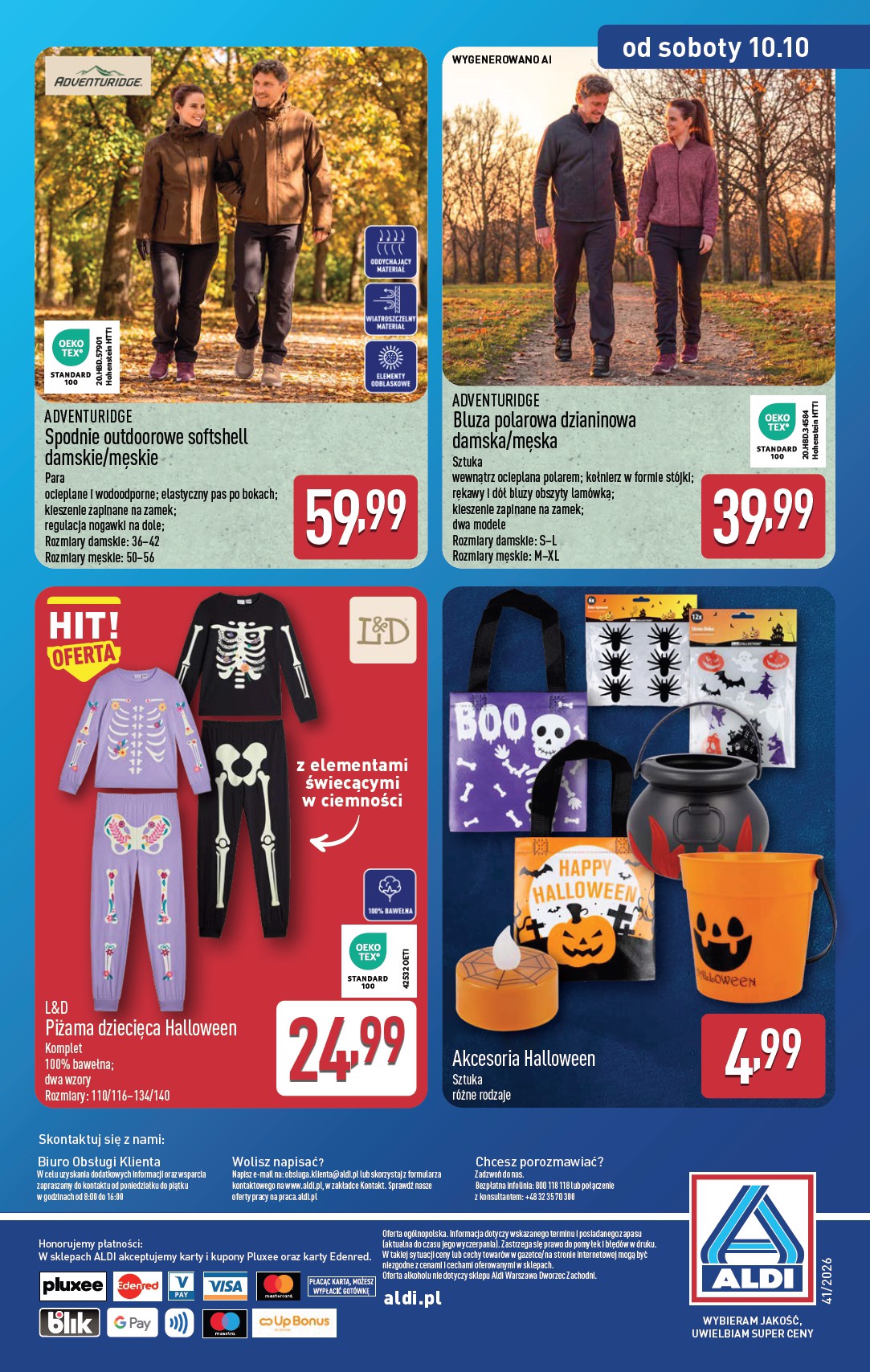 aldi - Nowa gazetka ALDI - Artykuły przemysłowe i tekstylia ważna od 07.10.2026 do 10.10.2026 - page: 16