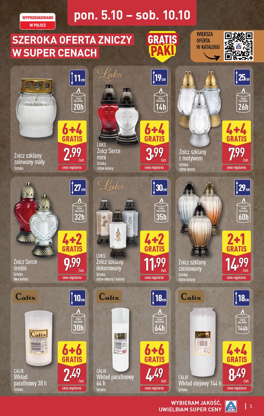 aldi - Nowa gazetka ALDI - Artykuły przemysłowe i tekstylia ważna od 07.10.2026 do 10.10.2026 - page: 3