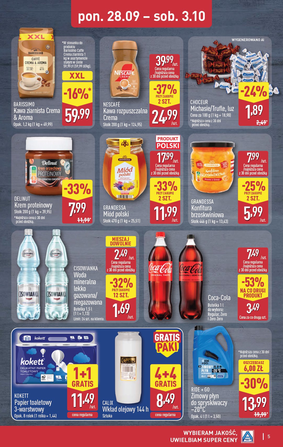 aldi - Aktualna gazetka ALDI - Oferta weekendowa ważna od 01.10.2026 do 03.10.2026 - page: 5