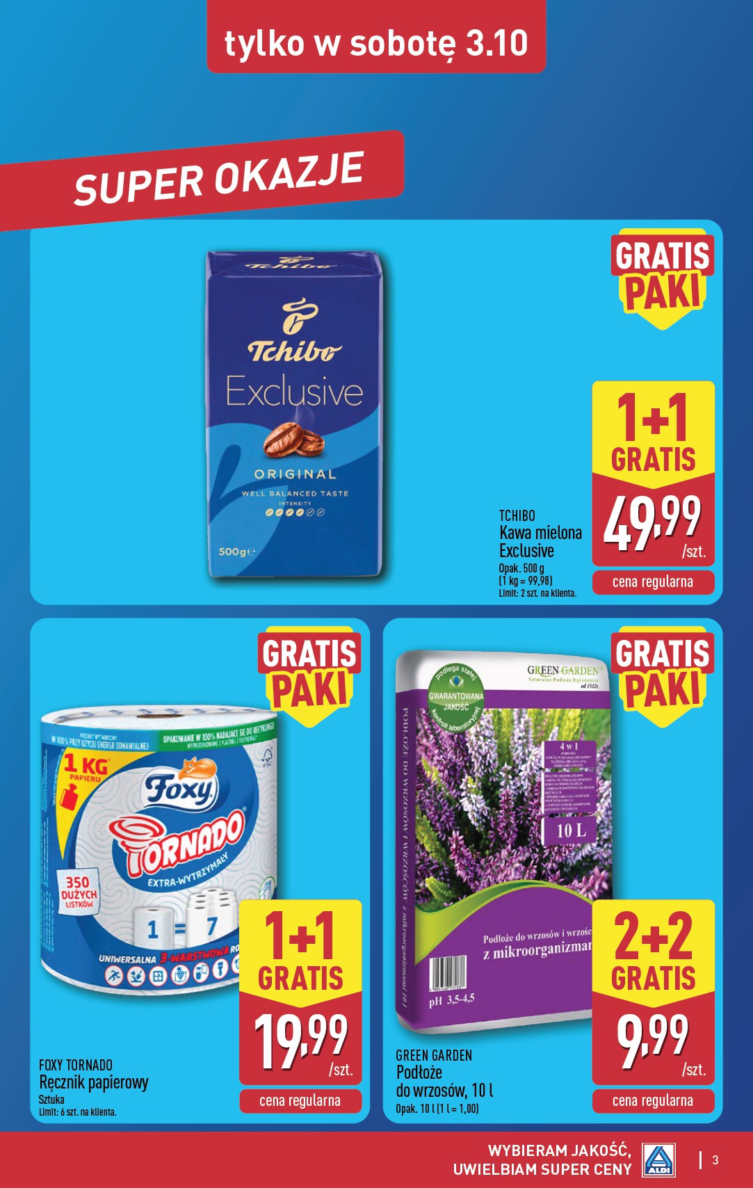 aldi - Aktualna gazetka ALDI - Oferta weekendowa ważna od 01.10.2026 do 03.10.2026 - page: 3