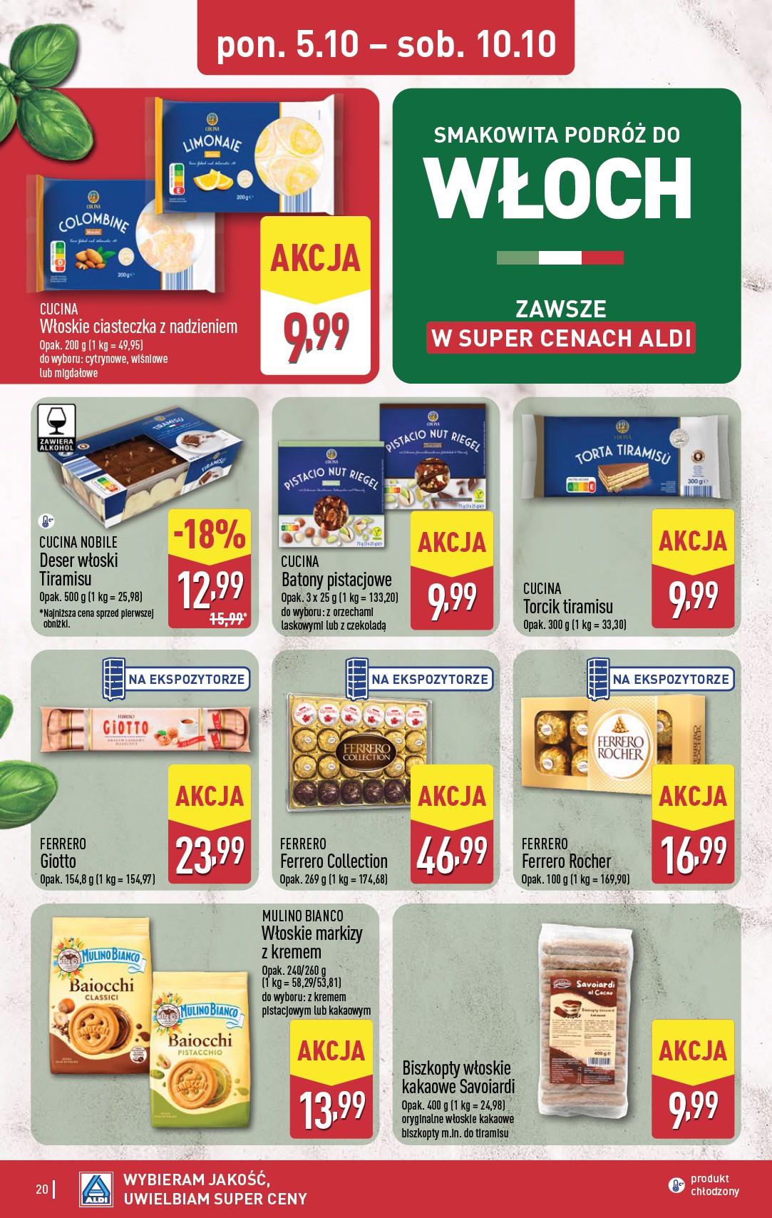aldi - Nowa gazetka ALDI ważna od 05.10.2026 do 10.10.2026 - page: 20