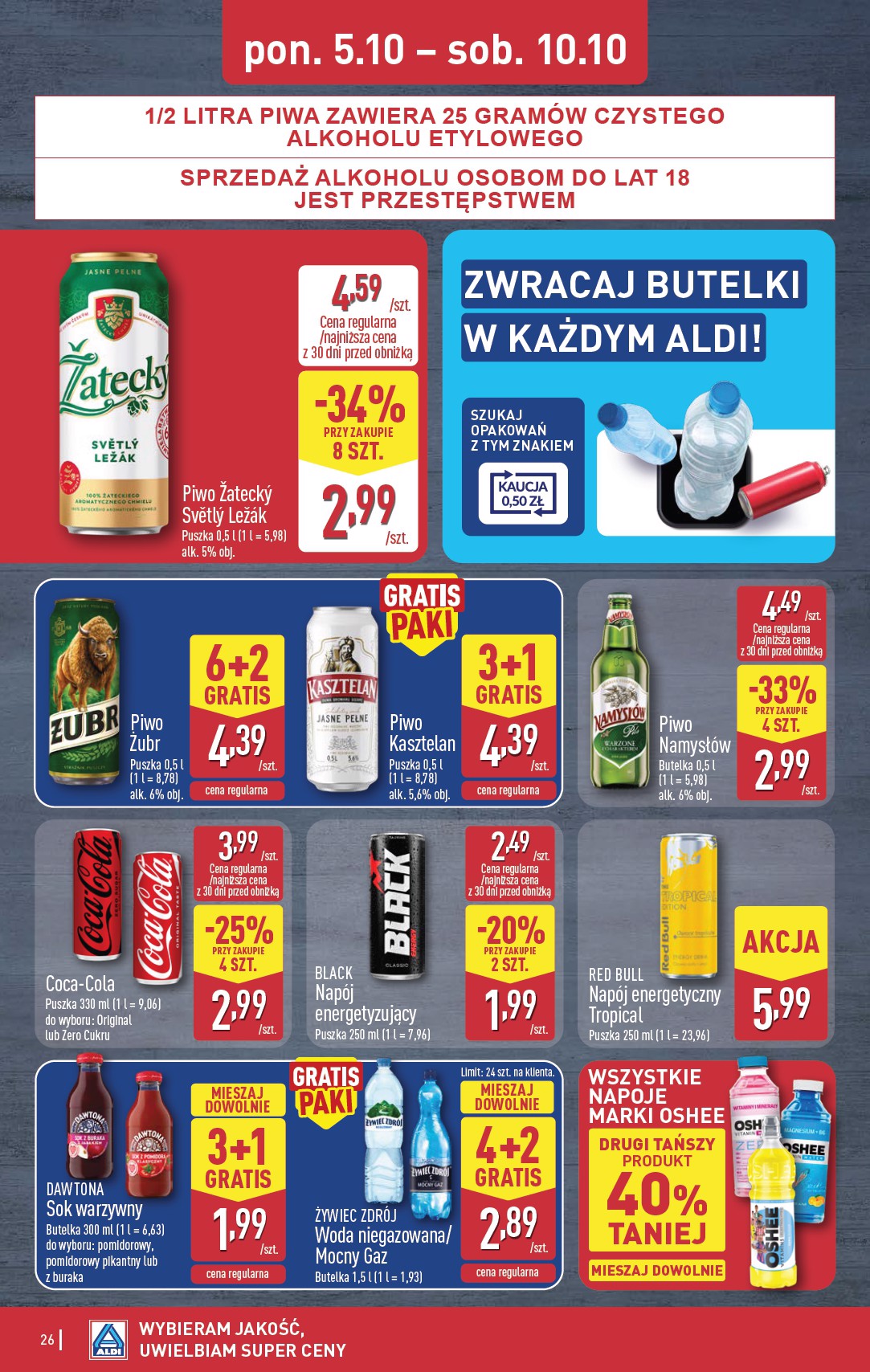 aldi - Nowa gazetka ALDI ważna od 05.10.2026 do 10.10.2026 - page: 26