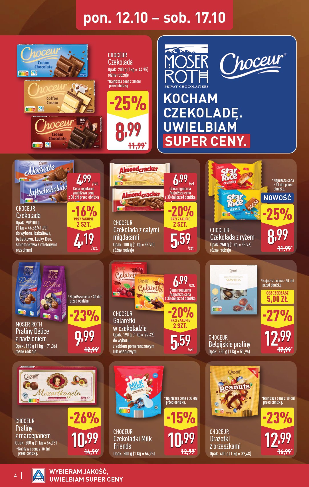 aldi - Nowa gazetka ALDI - Dzień nauczyciela ważna od 12.10.2026 do 17.10.2026 - page: 4