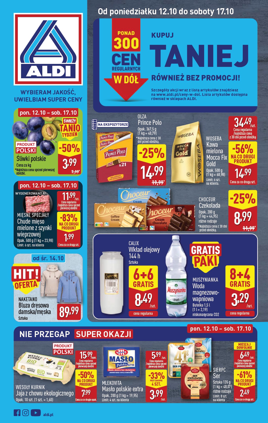 aldi - Nowa gazetka ALDI ważna od 12.10.2026 do 17.10.2026