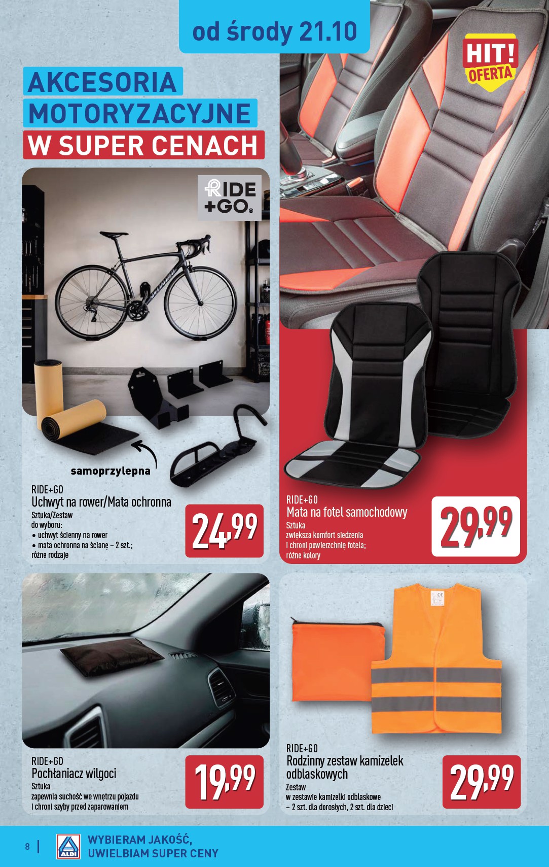 aldi - Nowa gazetka ALDI - Artykuły przemysłowe i tekstylia ważna od 21.10.2026 do 24.10.2026 - page: 8