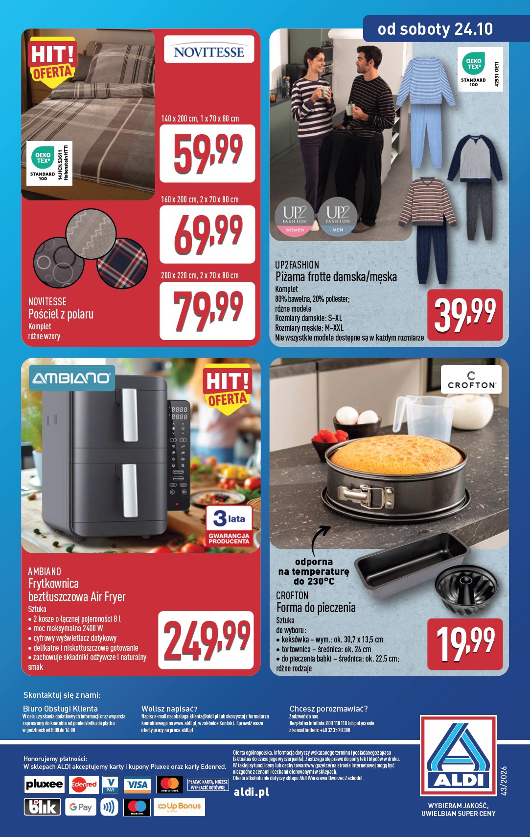 aldi - Nowa gazetka ALDI - Artykuły przemysłowe i tekstylia ważna od 21.10.2026 do 24.10.2026 - page: 18