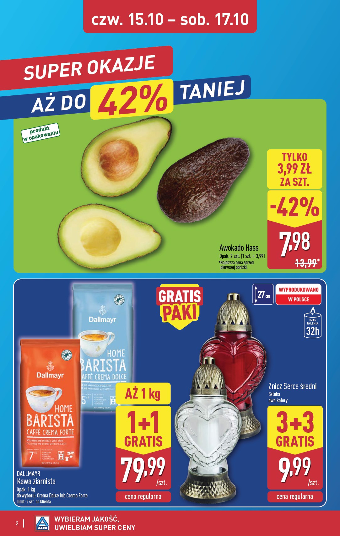 aldi - Nowa gazetka ALDI - Oferta weekendowa ważna od 15.10.2026 do 17.10.2026 - page: 2