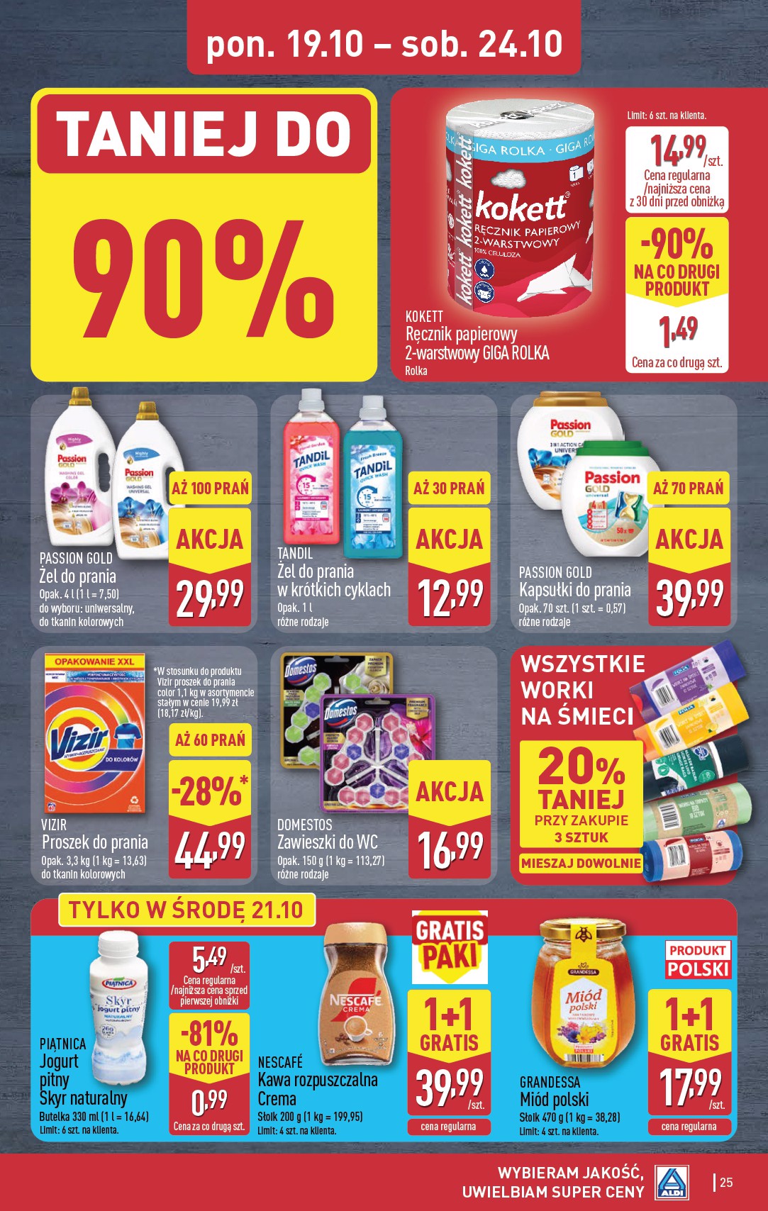 aldi - Nowa gazetka ALDI ważna od 19.10.2026 do 24.10.2026 - page: 25