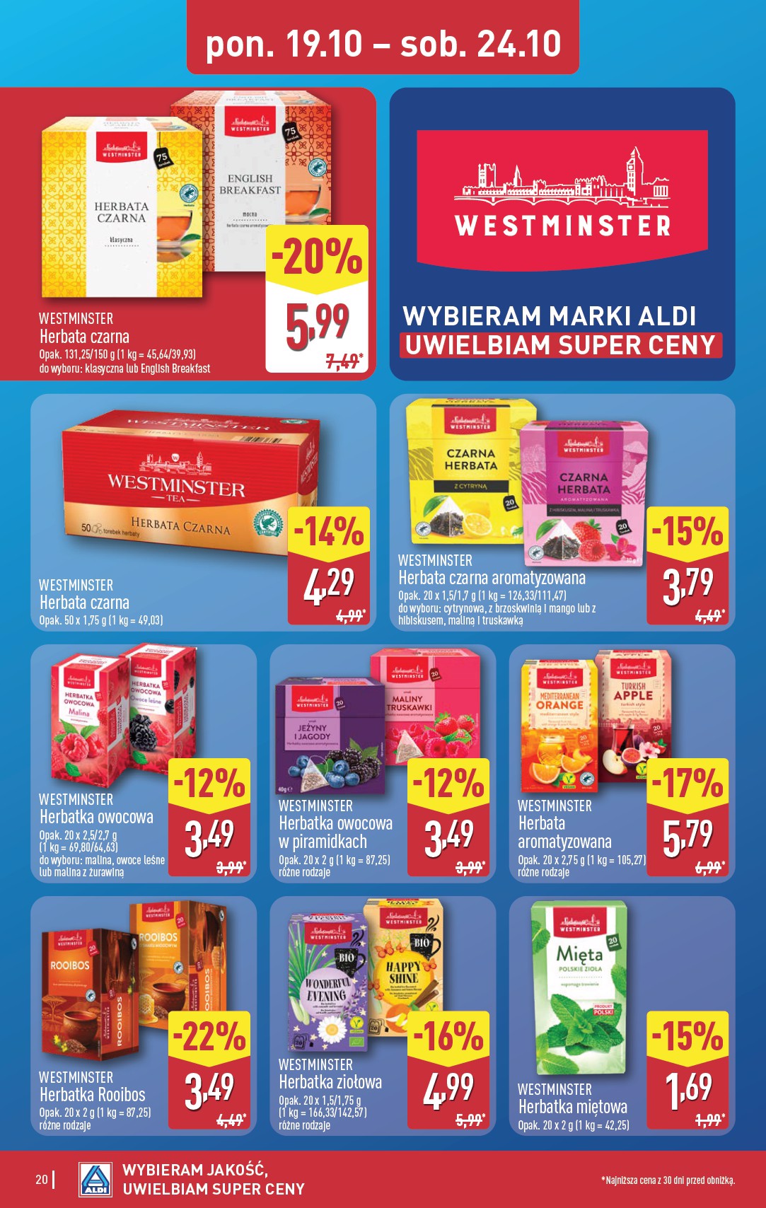aldi - Nowa gazetka ALDI ważna od 19.10.2026 do 24.10.2026 - page: 20