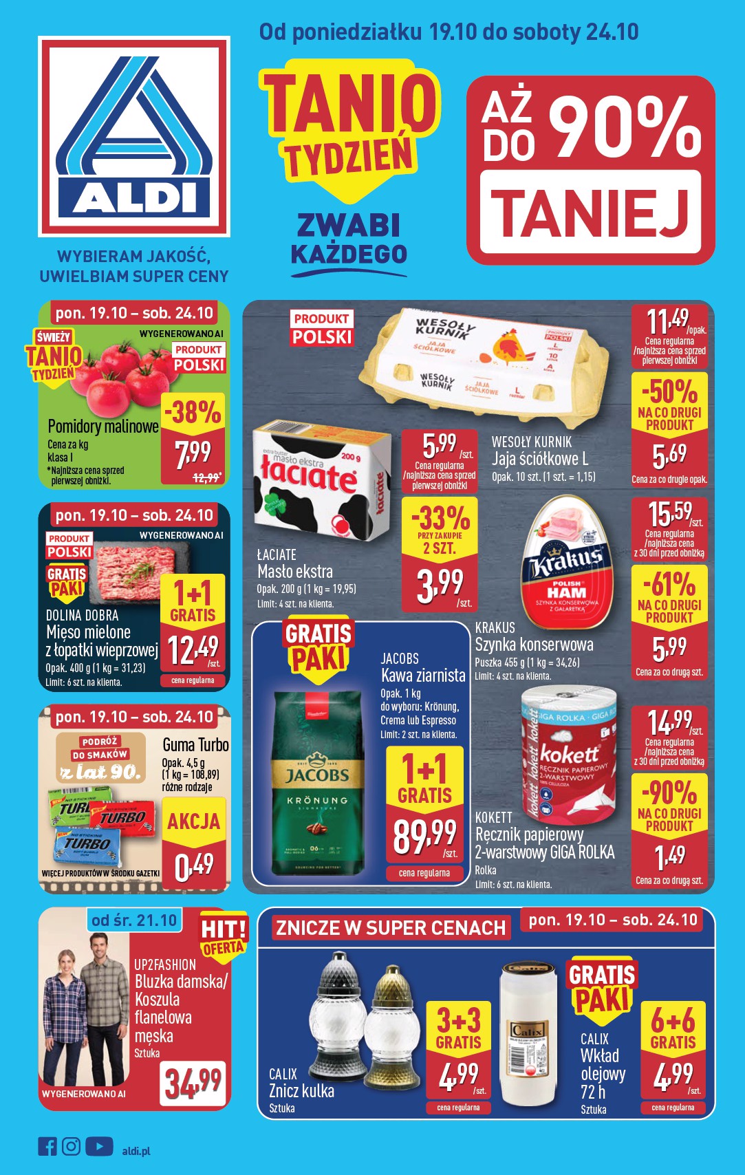 aldi - Nowa gazetka ALDI ważna od 19.10.2026 do 24.10.2026 - page: 1