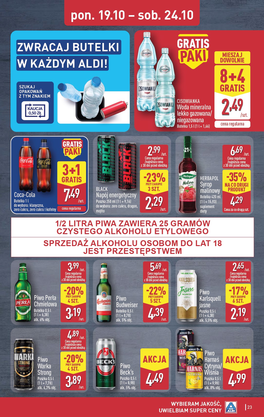 aldi - Nowa gazetka ALDI ważna od 19.10.2026 do 24.10.2026 - page: 23