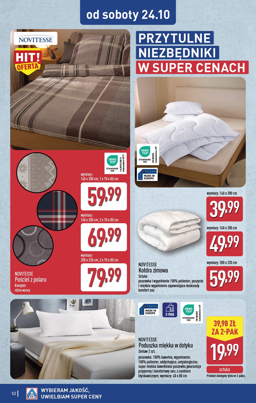 aldi - Nowa gazetka ALDI ważna od 19.10.2026 do 24.10.2026 - page: 52