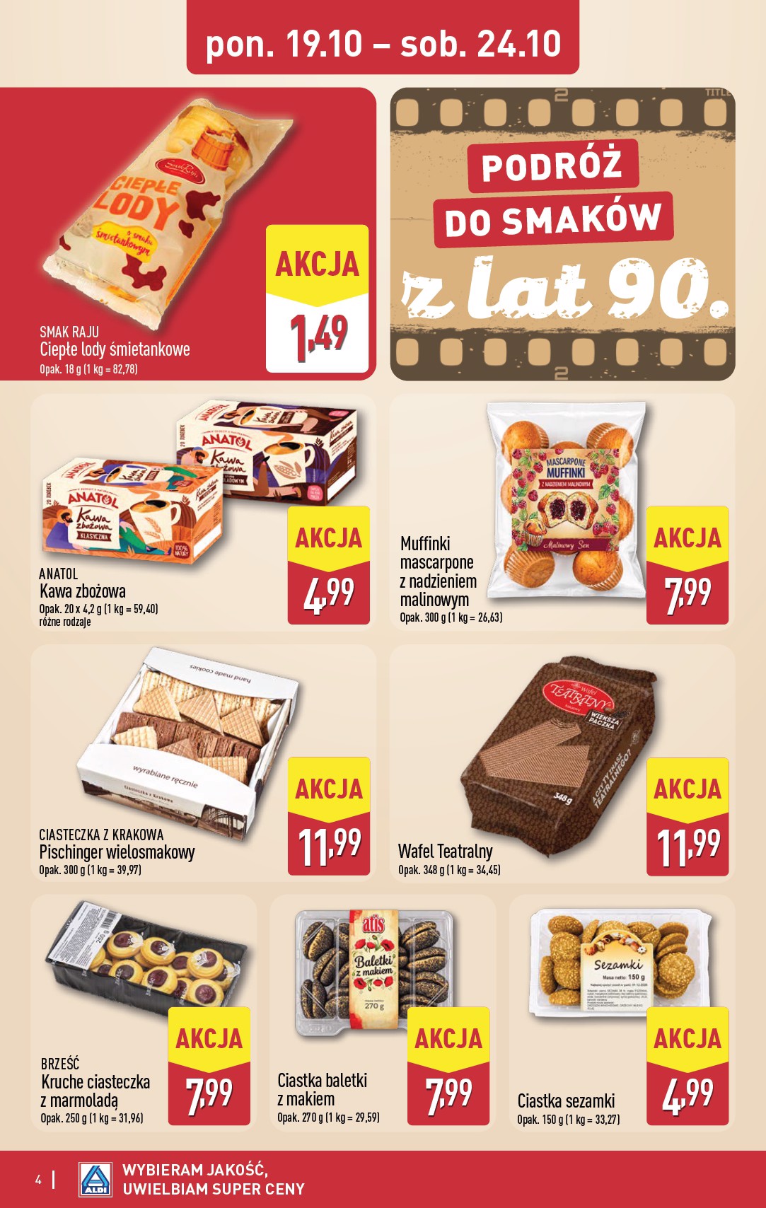 aldi - Nowa gazetka ALDI - Smakowita podróż ważna od 19.10.2026 do 24.10.2026 - page: 4