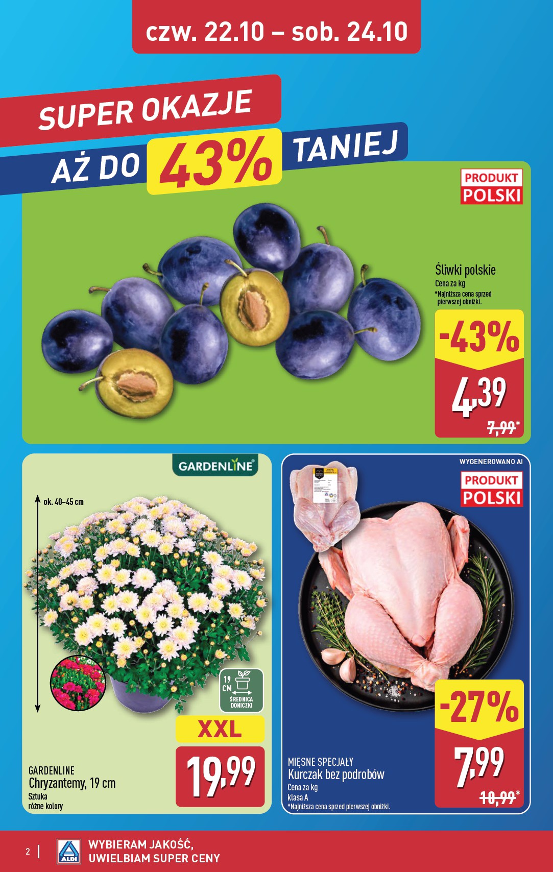 aldi - Aktualna gazetka ALDI - Oferta weekendowa ważna od 22.10.2026 do 24.10.2026 - page: 2