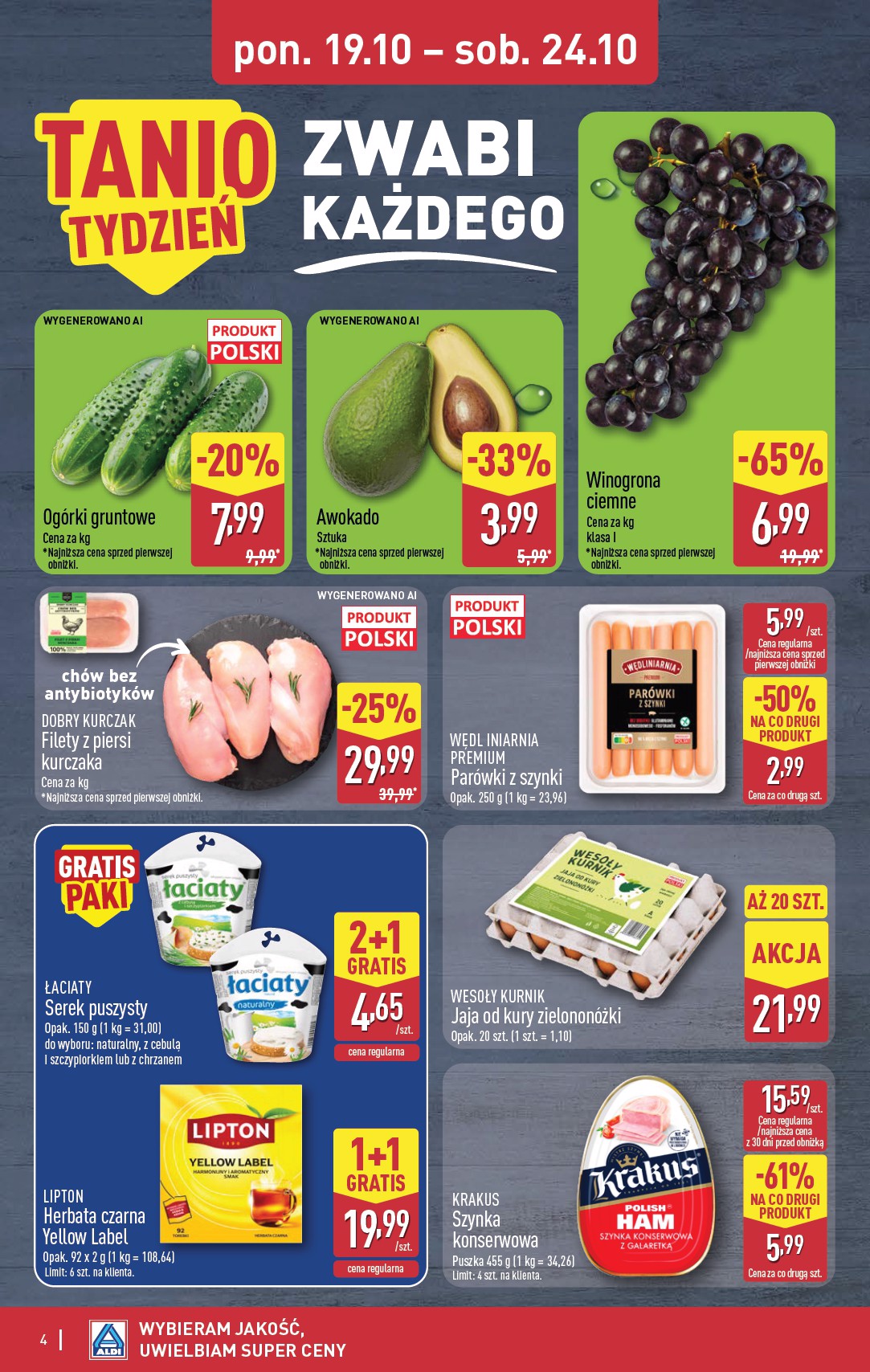 aldi - Aktualna gazetka ALDI - Oferta weekendowa ważna od 22.10.2026 do 24.10.2026 - page: 4