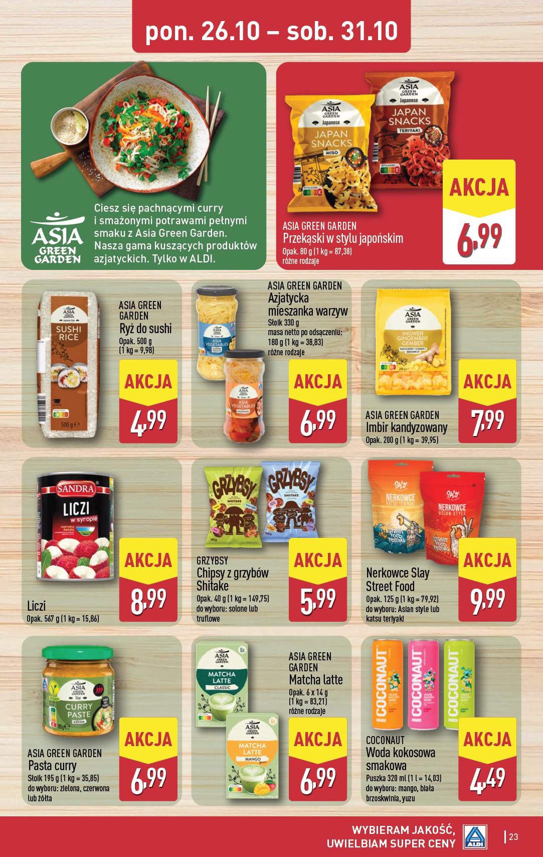 aldi - Nowa gazetka ALDI ważna od 26.10.2026 do 31.10.2026 - page: 23