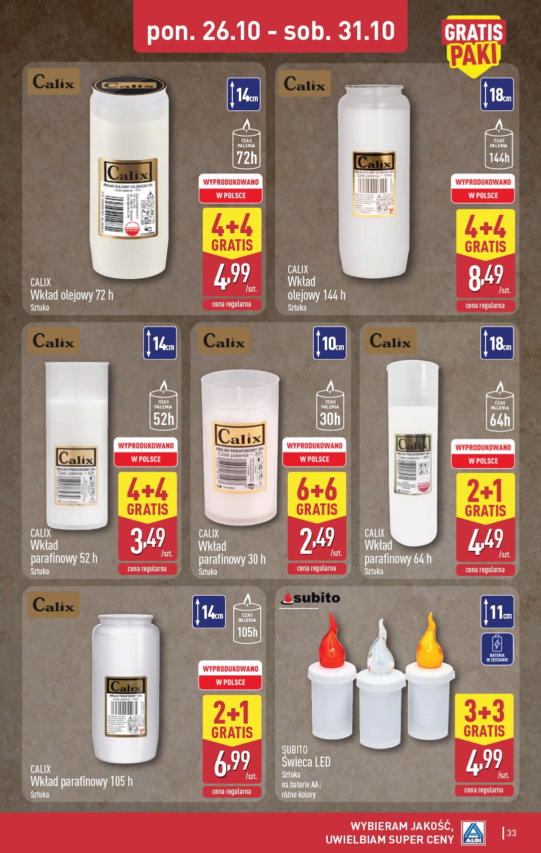 aldi - Nowa gazetka ALDI ważna od 26.10.2026 do 31.10.2026 - page: 33