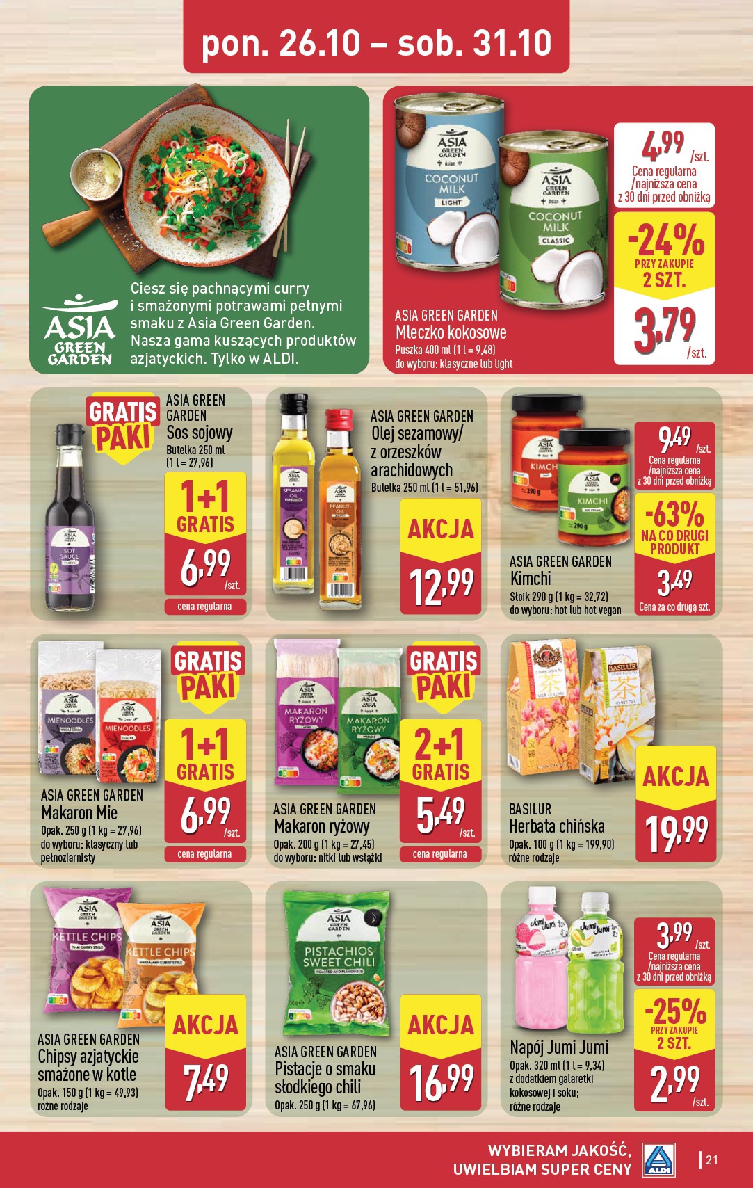 aldi - Nowa gazetka ALDI ważna od 26.10.2026 do 31.10.2026 - page: 21