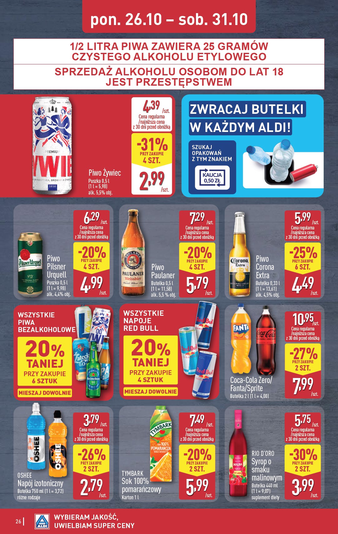 aldi - Nowa gazetka ALDI ważna od 26.10.2026 do 31.10.2026 - page: 26