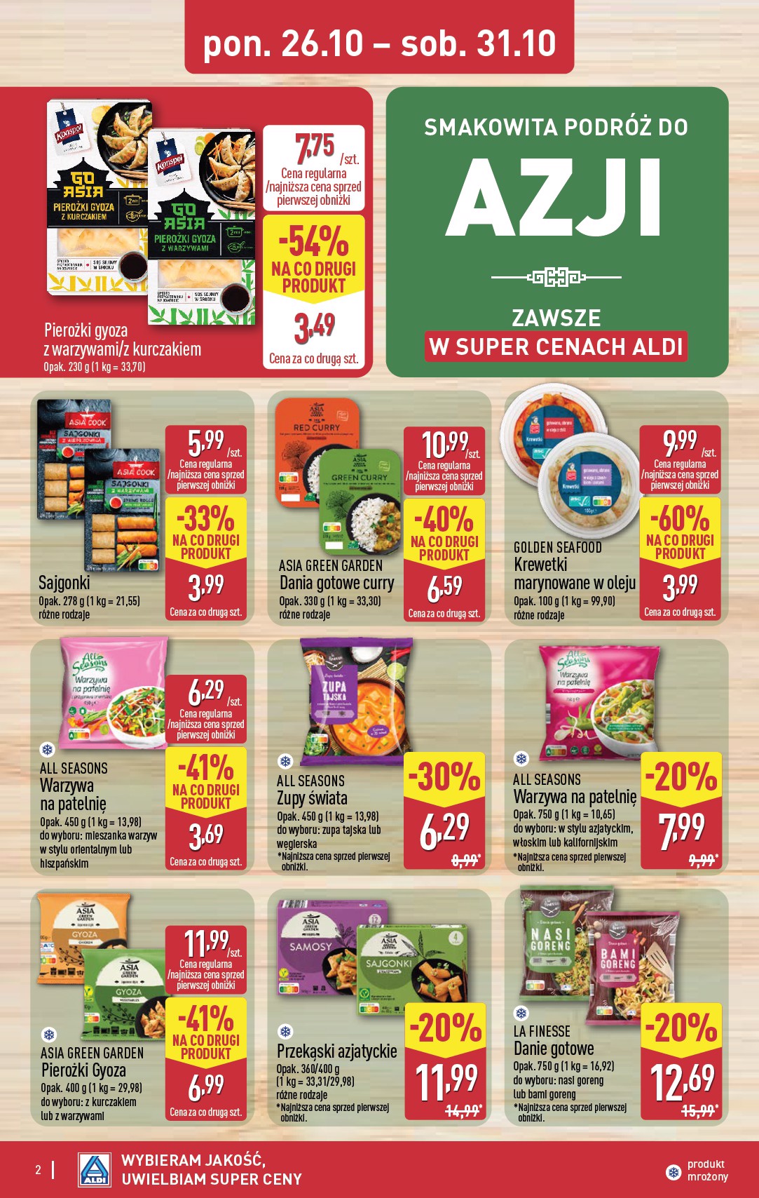 aldi - Nowa gazetka ALDI - Smakowita podróż do Azji ważna od 26.10.2026 do 31.10.2026 - page: 2