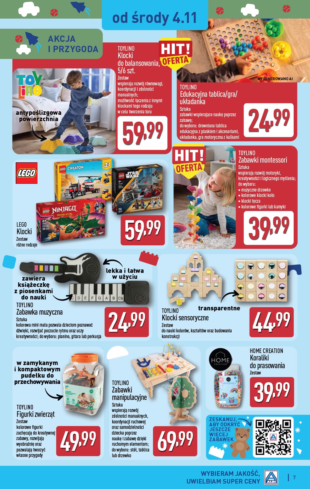 aldi - Nowa gazetka ALDI - Artykuły przemysłowe i tekstylia ważna od 04.11.2026 do 07.11.2026 - page: 7