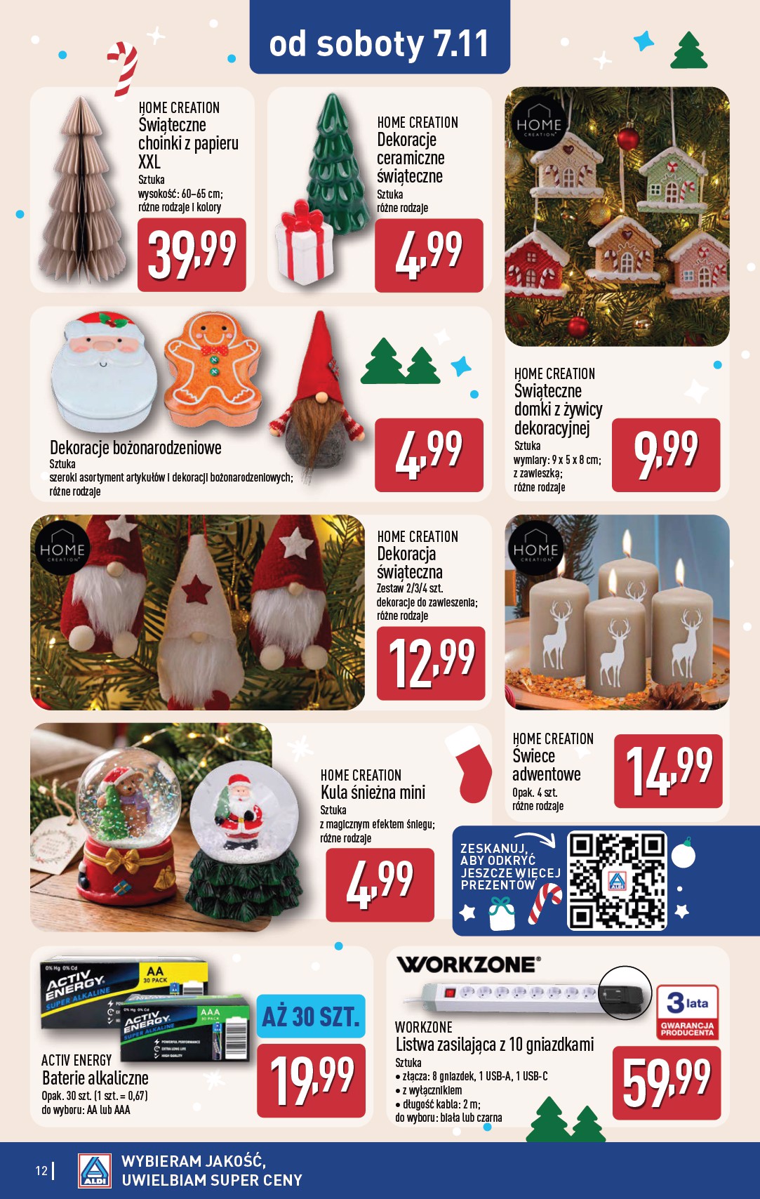 aldi - Nowa gazetka ALDI - Artykuły przemysłowe i tekstylia ważna od 04.11.2026 do 07.11.2026 - page: 12