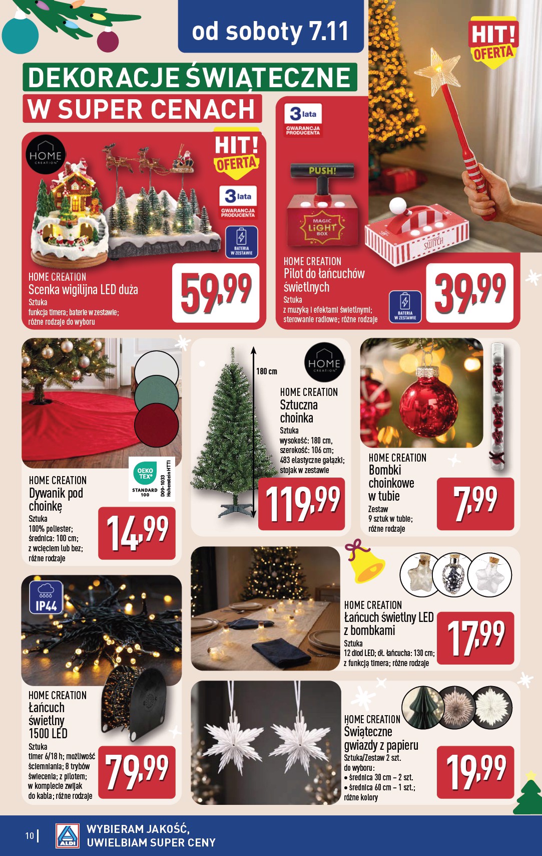 aldi - Nowa gazetka ALDI - Artykuły przemysłowe i tekstylia ważna od 04.11.2026 do 07.11.2026 - page: 10